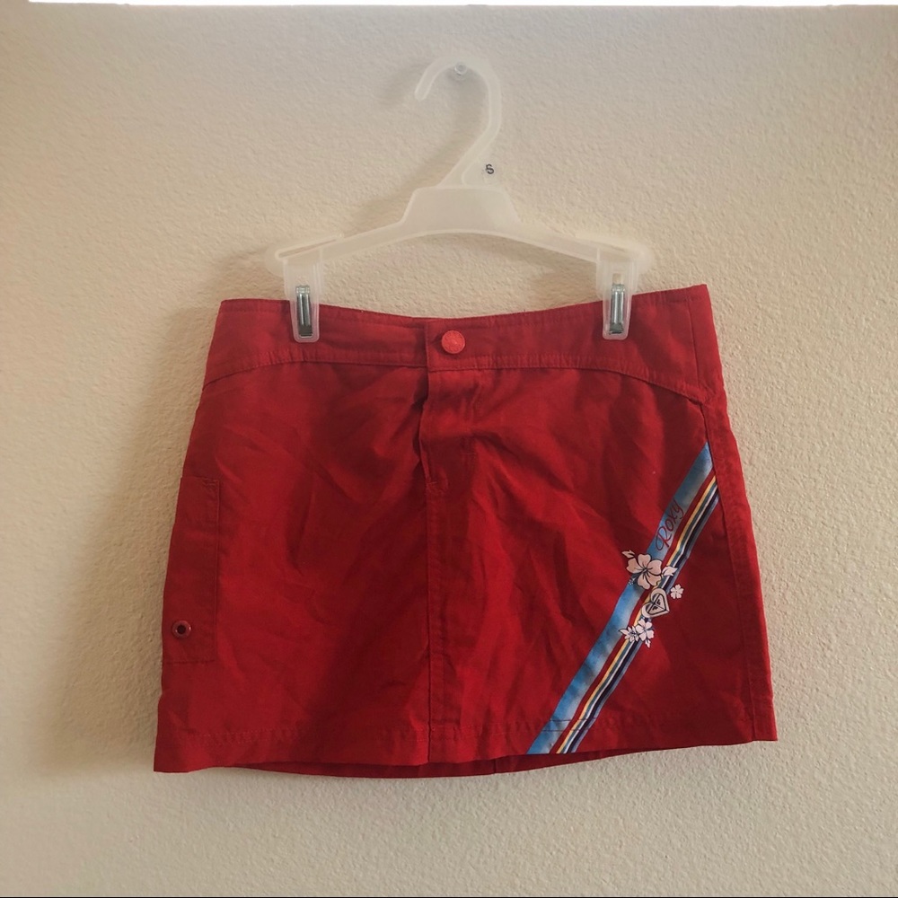 Vintage Roxy Girls Mini Skirt
